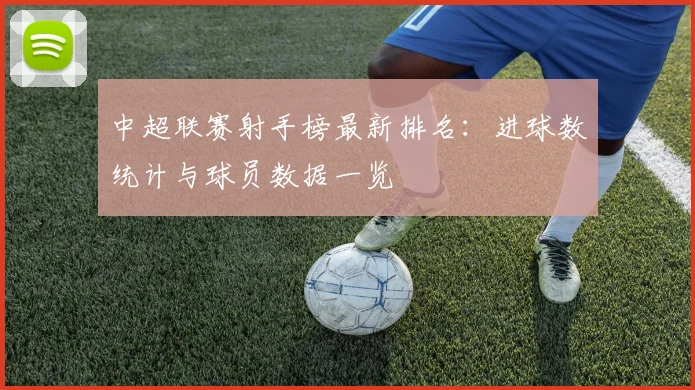 中超联赛射手榜最新排名：进球数统计与球员数据一览